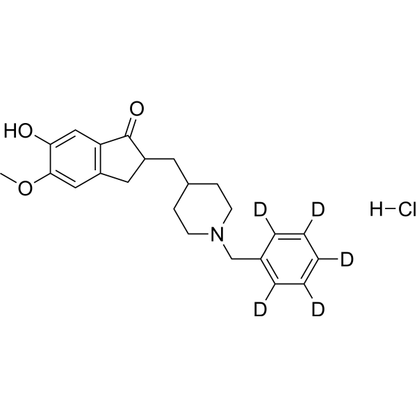 6-O-Desmethyl donepezil-d5 HCl